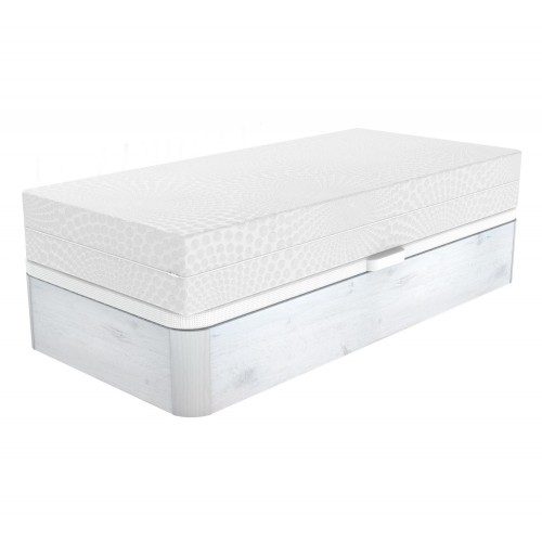 PACK CANAPÉ MADERA ECO APERTURA LATERAL + COLCHÓN VISCO 5 (GAMA ALTA)